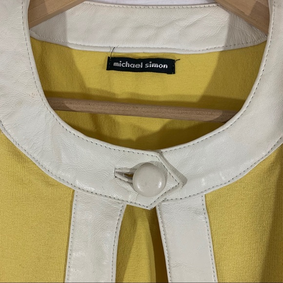 Vintage Michael Simon Yellow Sweater - Picture 3 of 4